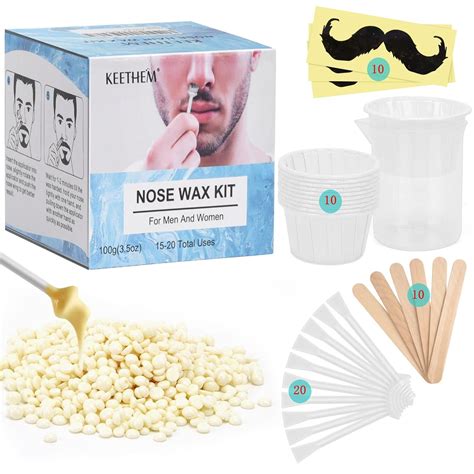 Amazon Nose Wax Kit For Men And Women Instant Hair Removal