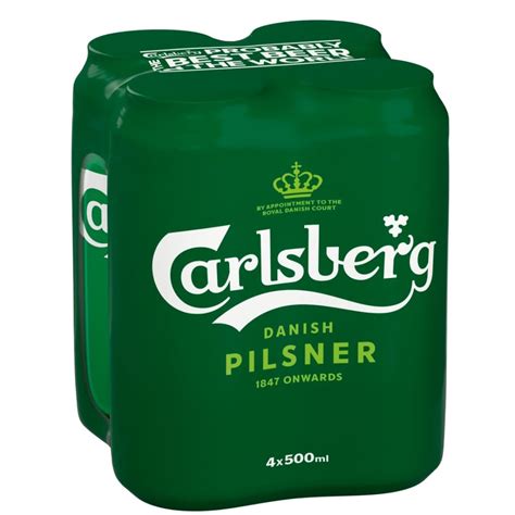 Carlsberg 4 Pack Cans Colonial Spirits