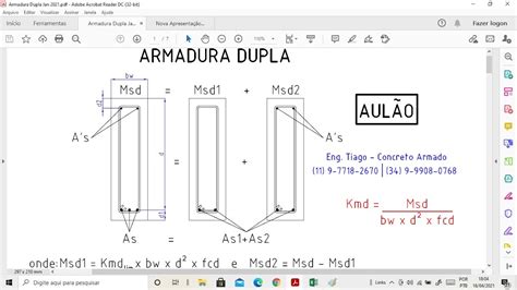 Aprenda Sem Enrola O A Dimensionar Viga De Concreto Armado Armadura