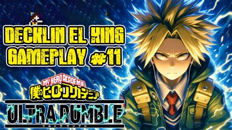 Recopilaci N Con Denki Kaminari My Hero Ultra Rumble Decko Gameplay