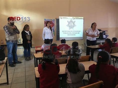 Fortalece Ssp Estrategia De Prevención Del Delito En Michoacán Red113