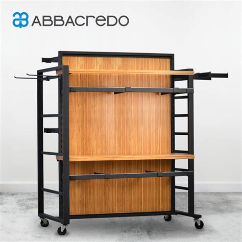 Wooden Display Gondola Shelving - ABBACREDO