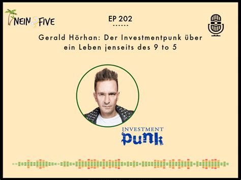 Investmentpunk Gerald H Rhan Ber Den Mut Zum Anderssein