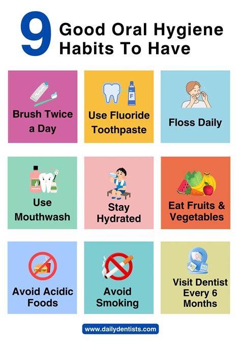 Good Oral Hygiene Habits To Have - Daily Dentists
