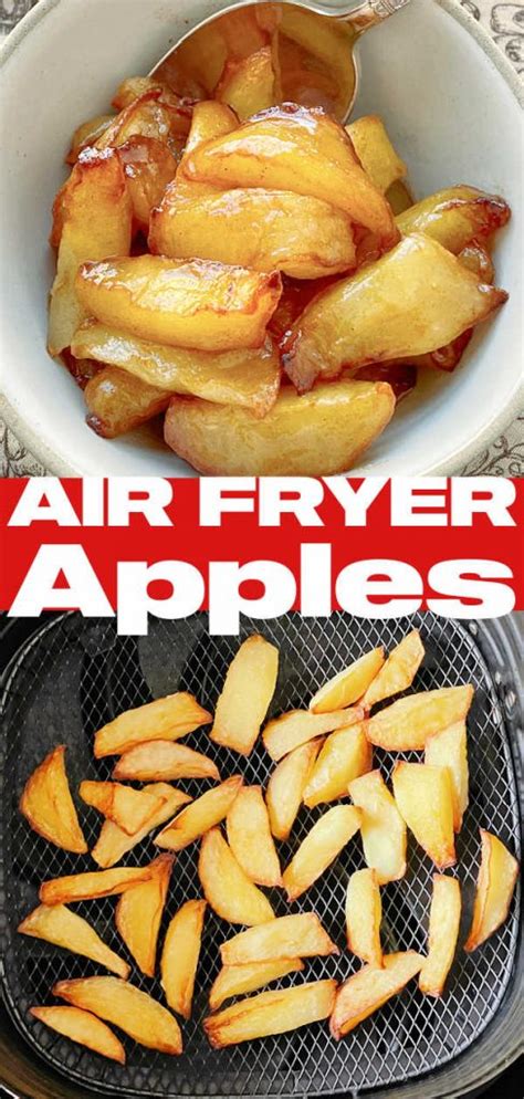 Air Fryer Apples Foodtastic Mom