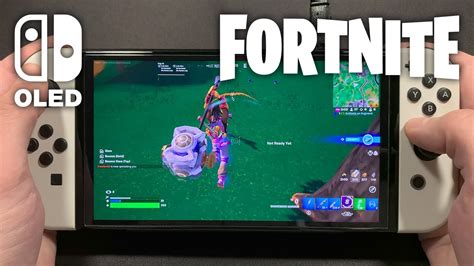 Fortnite Chapter 4 On Nintendo Switch Oled 149 Youtube