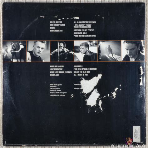 U2 ‎– Rattle And Hum (1988) 2 × Vinyl, LP, Album – Voluptuous Vinyl Records