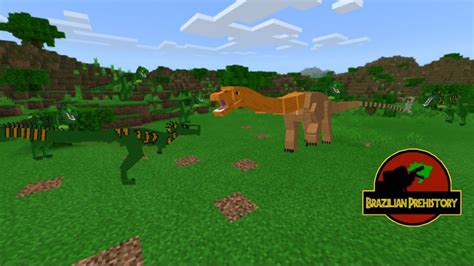 Atualizou Novos Dinossauros Brasileiros No Minecraft Brazilian