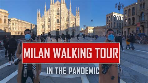 Milan Italy Walking Tour 4k Ultra Hd 60fps Virtual Walk Youtube