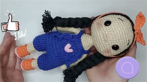 Muñequita Amigurumi Paso A Paso💗 Bonecas De Crochê Artesanato Criativo Artesanato