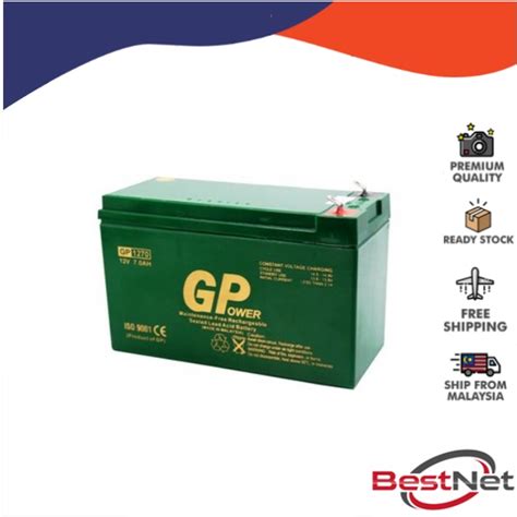 Gpower Gp V Ah Battery Rechargeable Seal Lead Acid Back Up