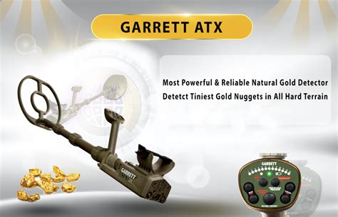 GARRETT ATX | Electromagnetic System Detectors | Gold detectors