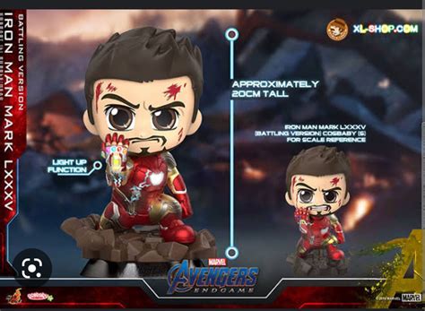 Hot Toys Cosbaby Iron Man Hobbies Toys Memorabilia Collectibles Fan Merchandise On Carousell