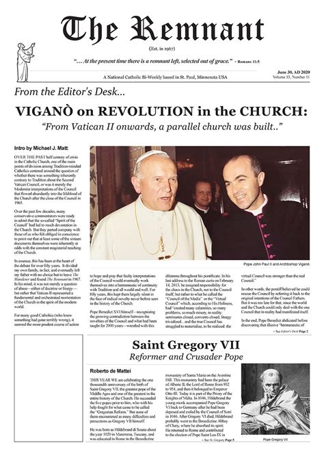 The Remnant Newspaper Pope Francis Opens Door To Non Catholic Saints