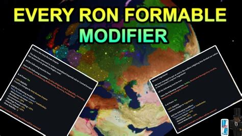 Every Formable National Modifier In Rise Of Nations YouTube