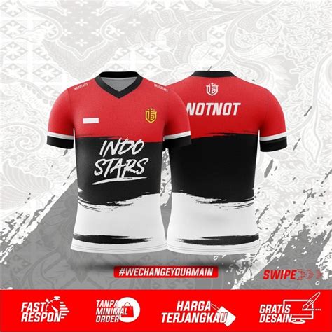 Jual JERSEY KAOS BAJU INDOSTAR GAMING E SPORT TERBARU 2021 FULPRINTING