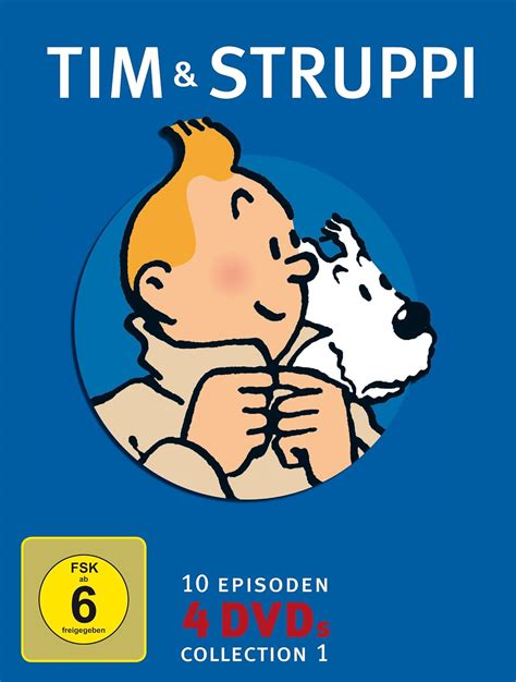 Tim Und Struppi Collection 1 4 DVDs Amazon Fr Tim Und Struppi DVD