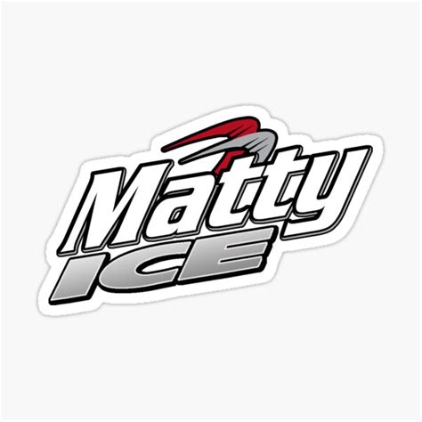 Matty Ice 1 Sticker For Sale By Saturdayac Redbubble