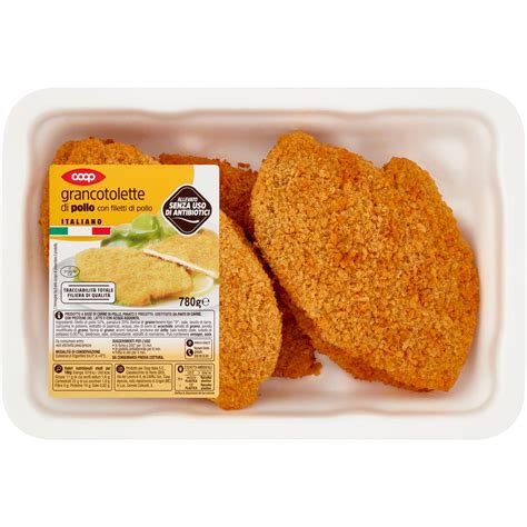 Cotoletta Di Pollo Grancotoletta COOP 780 G Coop Shop