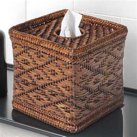 RATTAN ISLAND RATTAN MANDALAY SQUARE TISSUE BOX DIRECT FROM ASIA