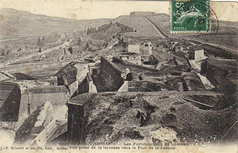 Belfort Si Ge De Belfort Carte Postale Ancienne Et Vue D