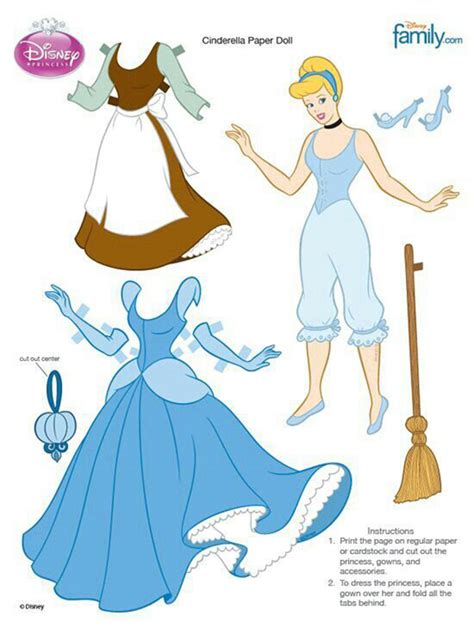 Free Printable Disney Paper Dolls