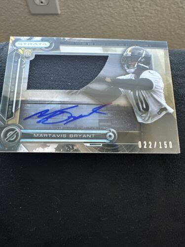 Topps Strata Clear Cut Jumbo Martavis Bryant Rookie Auto Steelers