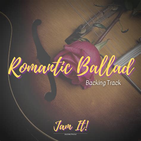 Emotive Romantic Ballad Guitar Backing Track In E Jibt Jam It