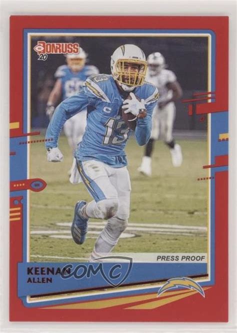 Panini Donruss Press Proof Red Keenan Allen For Sale Online