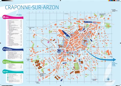 Plan De La Ville Craponne Sur Arzon