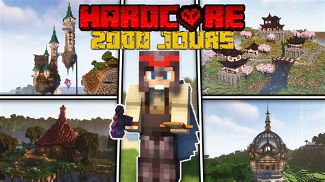 J Ai Surv Cu Jours Sur Minecraft Hardcore Film Complet Youtube