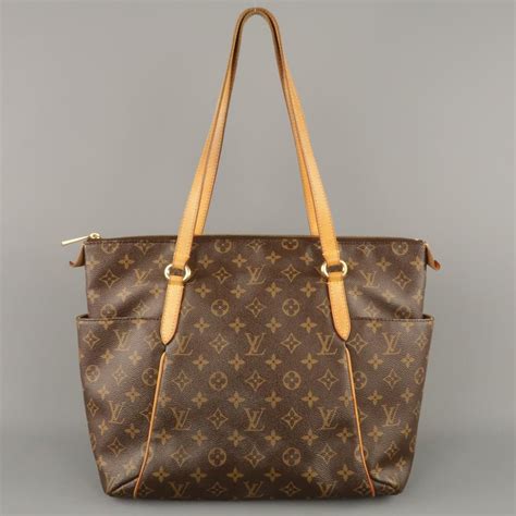 Vintage Louis Vuitton Brown Monogram Canvas Totally Pm Tote Bag At 1stdibs