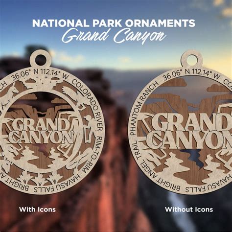 Grand Canyon Ornament Etsy