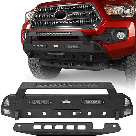 Amazon Tioyar Tacoma Stubby Front Bumper Solid Steel Truck Off