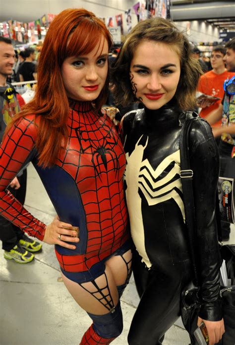 Los Cosplays más hot de Spiderman Nación de Superhéroes