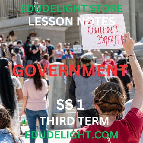 Government Lesson Notes For Sss1 Third Term Edudelight Store