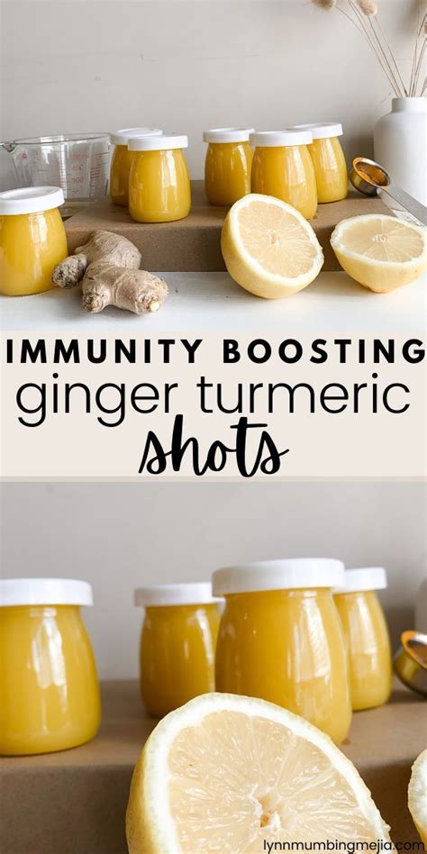 Immunity Boosting Ginger Turmeric Shots Lynn Mumbing Mejia Recipe