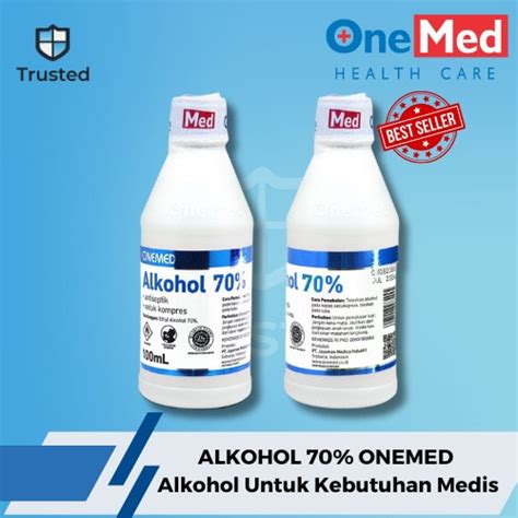 Jual Alkohol 70 100ml Onemed Jakarta Pusat TRUSTED OFFICIAL STORE