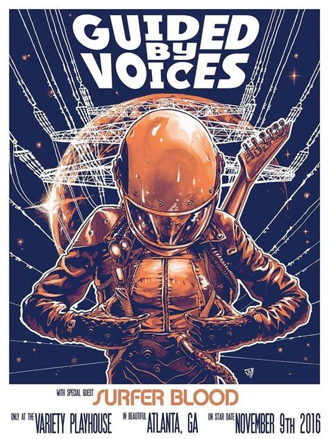 Guided By Voices Poster By Nick Benson P Sters Recital Musica