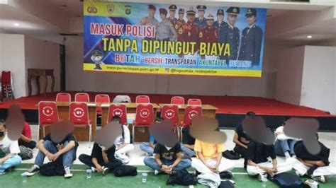 Polisi Amankan Pelajar Hingga Pengamen Yang Hendak Ikut Demo Di Dpr