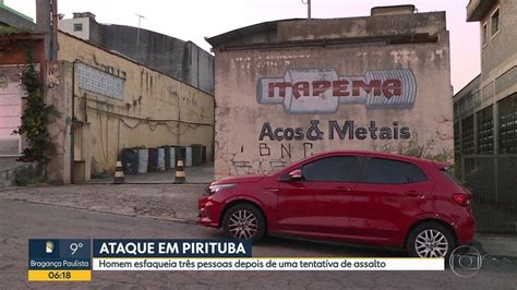 Homem Esfaqueia Pessoas Em Tentativa De Assalto Na Zona Norte De Sp