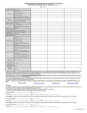 Fillable Online Policy Ucop OPA REQUEST AND APPROVAL FORM UCOP