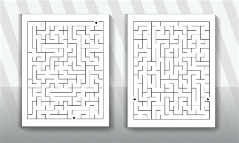 Vector Maze Templates Page 27789389 Vector Art At Vecteezy