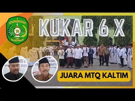 Kukar Juara Umum Mtq Kaltim Kafilah Diarak Dan Dikasih Bonus