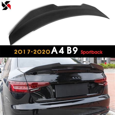 Muy Seco De Fibra De Carbono Tecnolog A Coche Trasero Spoiler Tronco