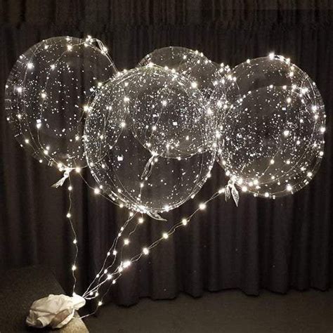 Reusable Led Bobo Balloon Party Decorations In 2021 Led Balloons