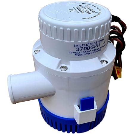 Amazon Amarine Made 3700 GPH 12v Boat Marine Plumbing Electric