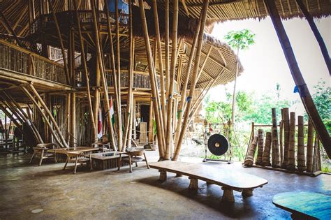 green school bali  innovative school   bamboo  john