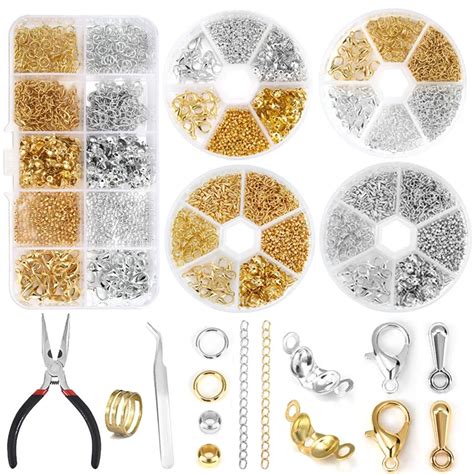 Sieraden Maken Kits Kreeft Gesp Open Jump Ringen Verlengde Ketting