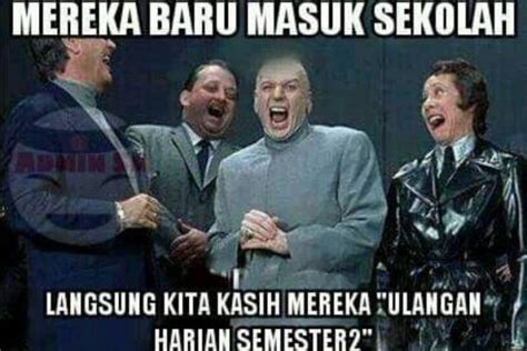 9 Meme Lika Liku Siswa Ujian Harian Bikin Bengek